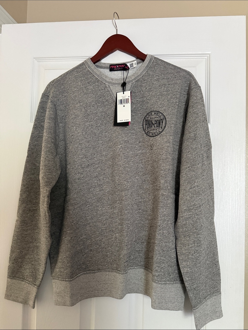 Men's Heather Gray Crewneck Sweatshirt